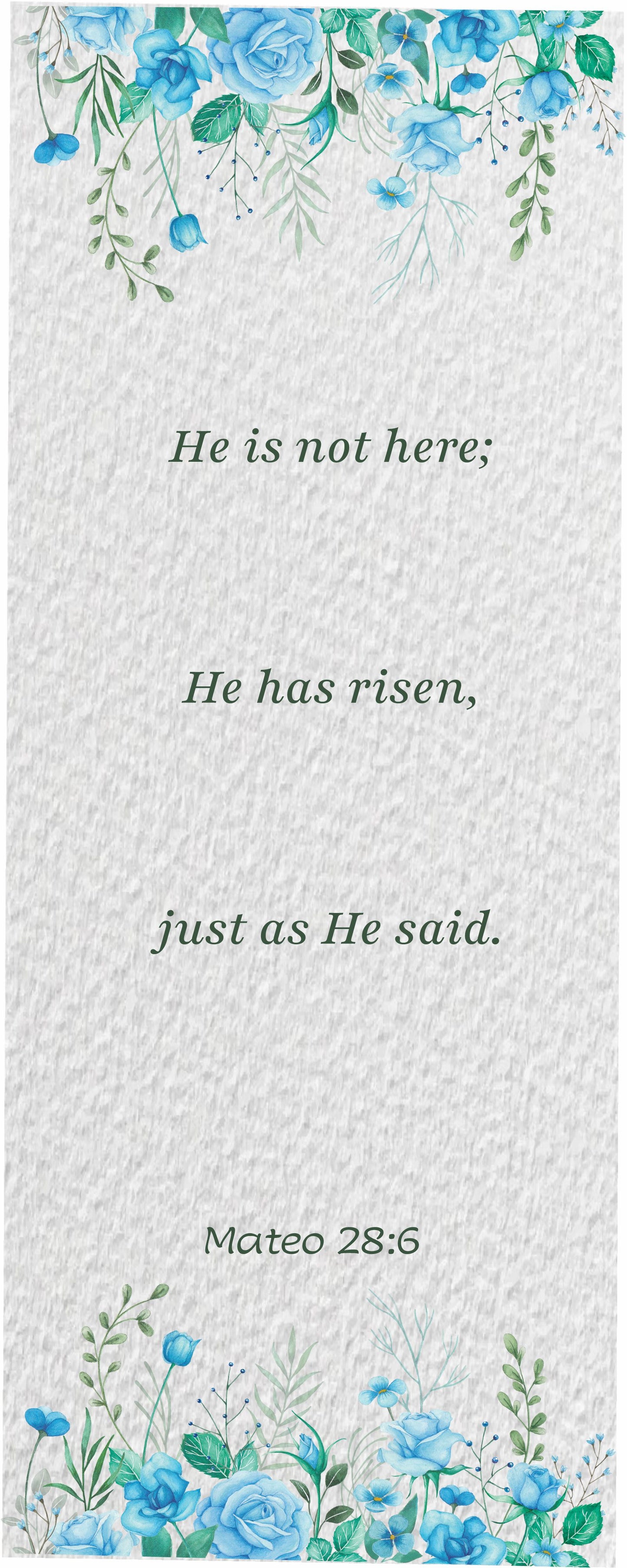 Set of 4 Bible Verse Banners – 24"x60" Vertical Christian Wall Décor