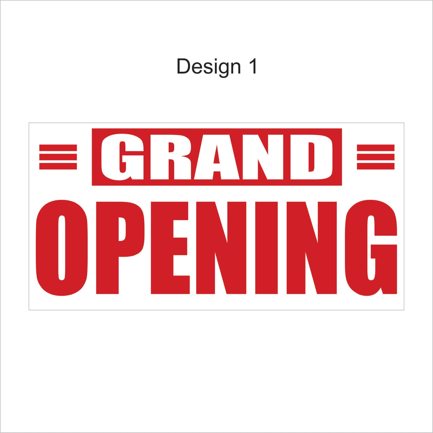 Grand Opening Vinyl Banner – Celebrate in Style!