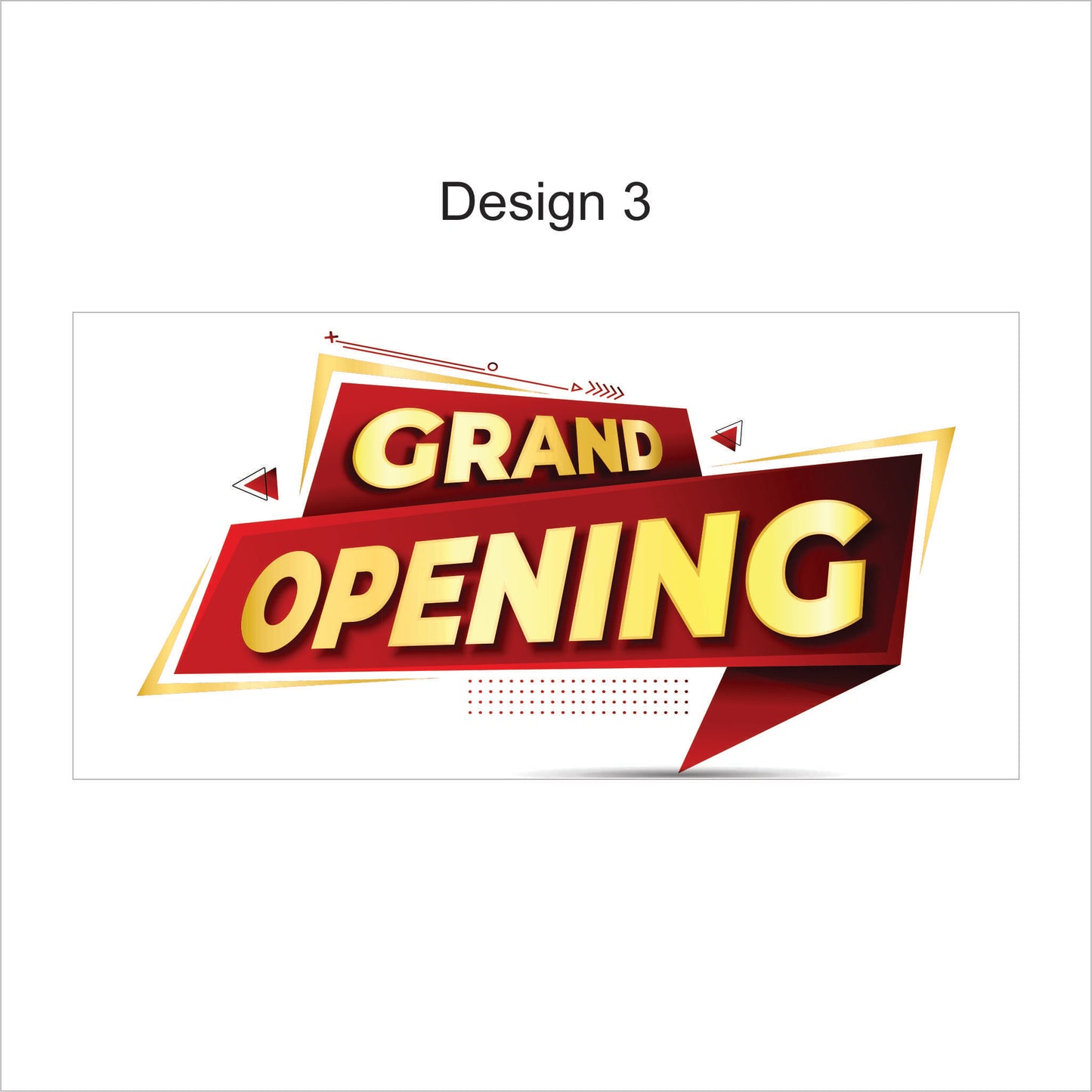 Grand Opening Vinyl Banner – Celebrate in Style!