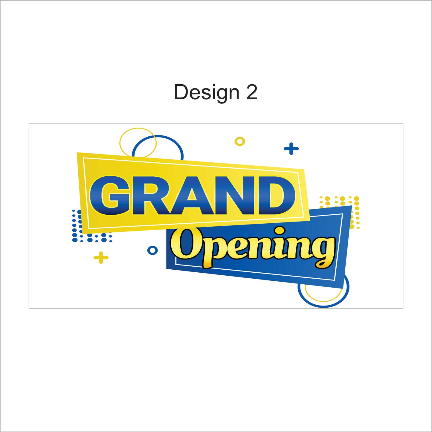 Grand Opening Vinyl Banner – Celebrate in Style!