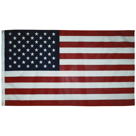3' x 5' American Flag – Durable Poly/Cotton | Indoor & Outdoor | Free Shipping