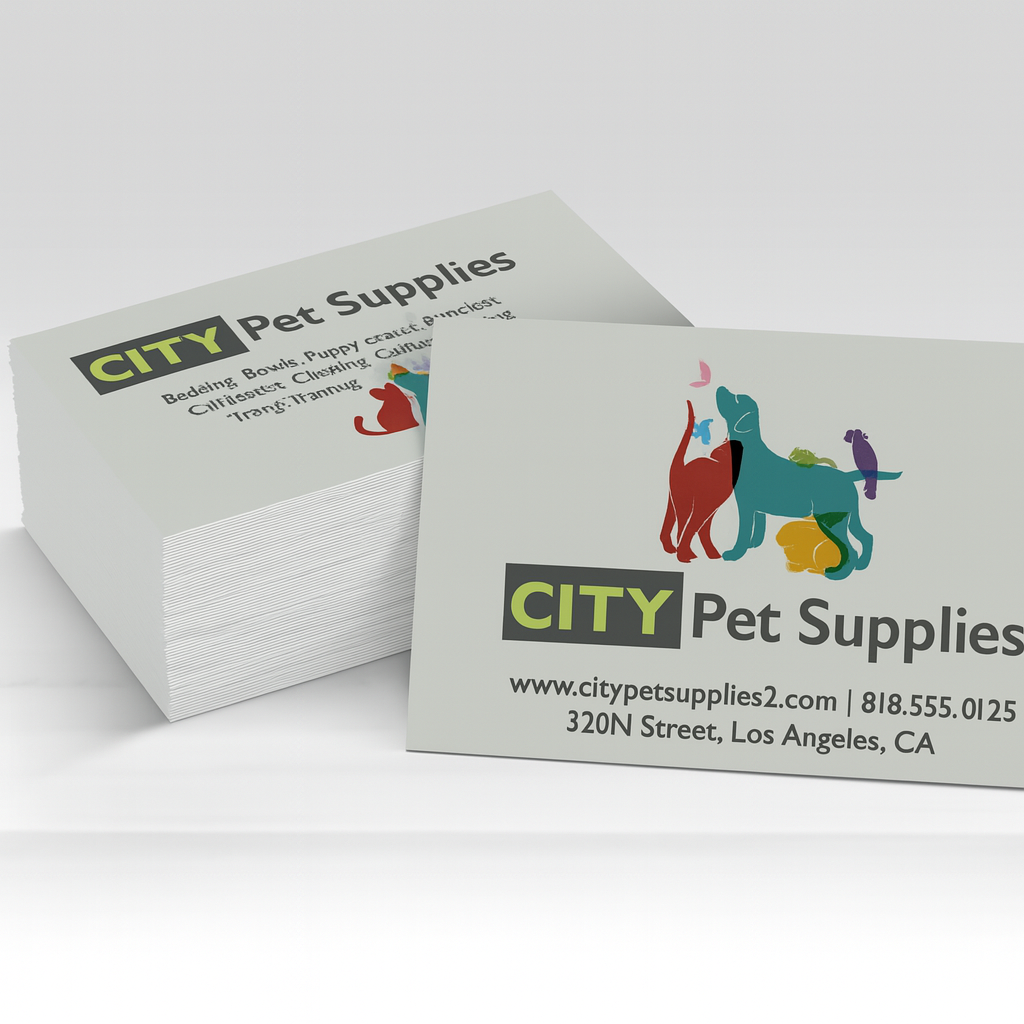 Custom Business Cards – Gloss UV Finish (Fast Production & Shipping Included)